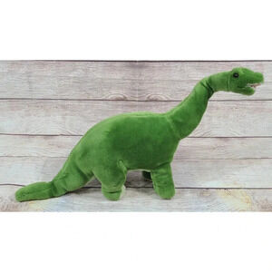 Walking With Dinosaurs Live Plush Brontosaurus Stuffed Animal Green 20" 1998